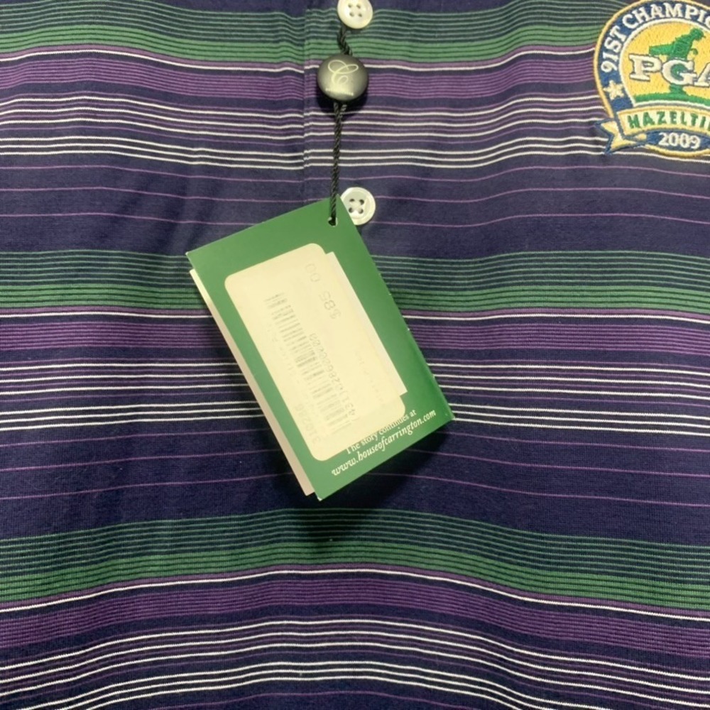House of Carrington Legend Polo Shirt 2009 91st PGA Championship Hazeltine L NWT - Picture 5 of 9